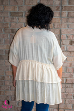 Load image into Gallery viewer, Ivory Plus Size Cardigan
