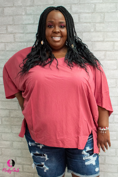 Rose Plus Size Top