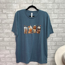 Load image into Gallery viewer, Fall Coffee and Pumpkin Spice Tee
